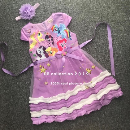 CARTOON DRESS 27 - JL19*2 (W HAIRBAND)