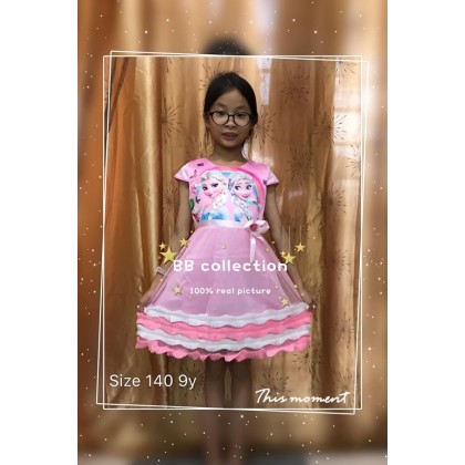 CARTOON DRESS 27 - JL19*2 (W HAIRBAND)