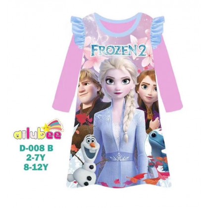 D008-AILUBEE LONG SLEEVE DRESS