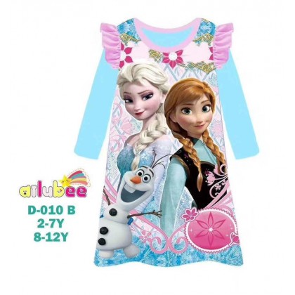 D010-AILUBEE LONG SLEEVE DRESS