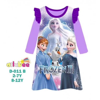 D011-AILUBEE LONG SLEEVE DRESS