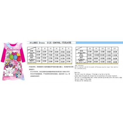 D088L-AILUBEE PONY LONG SLEEVE DRESS