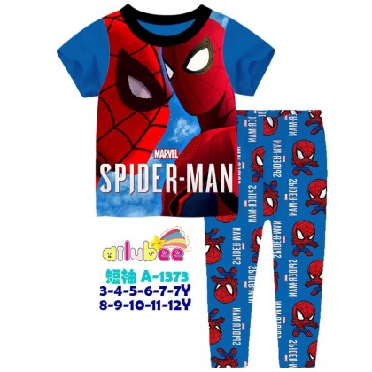 A1373-AILUBEE - SPIDERMAN SHORT SLEEVE