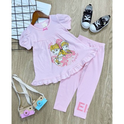 JUMPING BEANS S/L DOLL PJS - 8 DESIGN - SZ 3-8Y VN