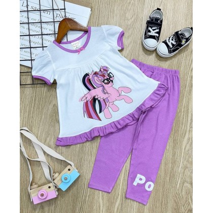 JUMPING BEANS S/L DOLL PJS - 8 DESIGN - SZ 3-8Y VN
