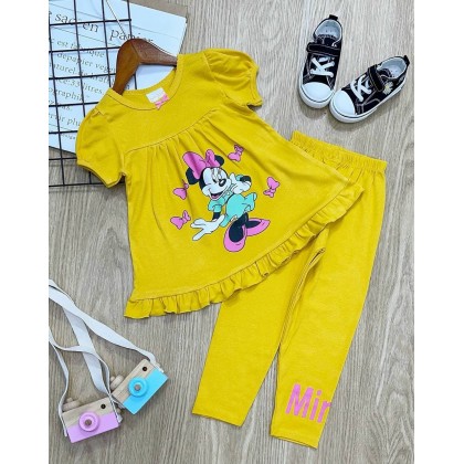 JUMPING BEANS S/L DOLL PJS - 8 DESIGN - SZ 3-8Y VN