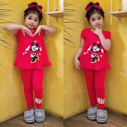 JUMPING BEANS S/L DOLL PJS - 8 DESIGN - SZ 3-8Y VN