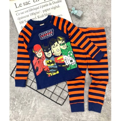 GYMKIDS - CARTOON BOY LS PJS - 7DESIGN -SZ 3-8Y VN