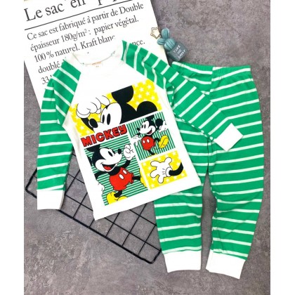 GYMKIDS - CARTOON BOY LS PJS - 7DESIGN -SZ 3-8Y VN