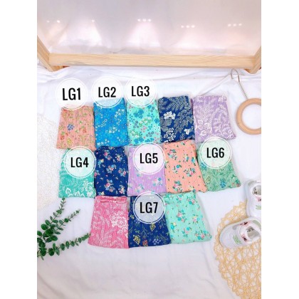 FLOWER LEGGING 100% COTTON SZ 2-8Y VN