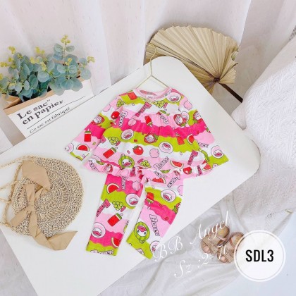 BB ANGEL LS PJS SMALL SIZE SZ 2-7Y-VN BB ANGEL LS PJS SMALL SIZE SZ 2-7Y-VN