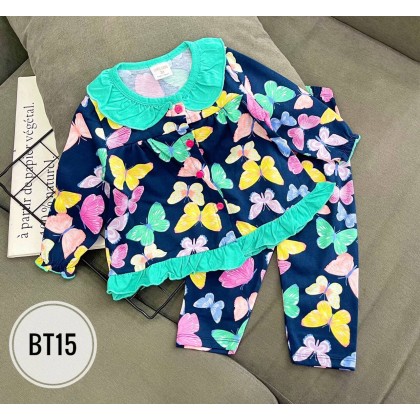 GYMKIDS BUTTON PJS LS SZ 3-8Y - VN BT14-BT18 GYMKIDS BUTTON PJS LS SZ 3-8Y - VN BT14-BT18