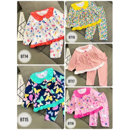 GYMKIDS BUTTON PJS LS SZ 3-8Y - VN BT14-BT18 GYMKIDS BUTTON PJS LS SZ 3-8Y - VN BT14-BT18
