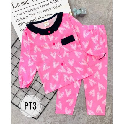 GYMKIDS BUTTON WITH POCKET- SZ 3-8Y- VN PART1 PT1-PT5