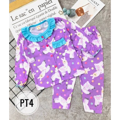 GYMKIDS BUTTON WITH POCKET- SZ 3-8Y- VN PART1 PT1-PT5