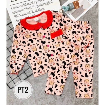 GYMKIDS BUTTON WITH POCKET- SZ 3-8Y- VN PART1 PT1-PT5