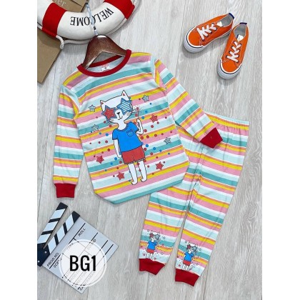 BABYGAP# LS GIRL PJS -SZ 4-9Y - PART1 BG1-BG7
