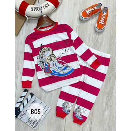 BABYGAP# LS GIRL PJS -SZ 4-9Y - PART1 BG1-BG7