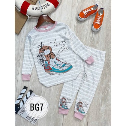 BABYGAP# LS GIRL PJS -SZ 4-9Y - PART1 BG1-BG7