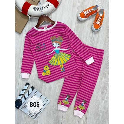 BABYGAP# LS GIRL PJS -SZ 4-9Y - PART1 BG1-BG7