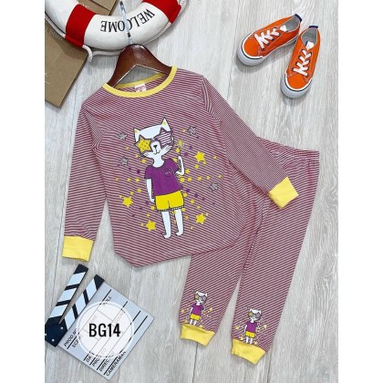 BABYGAP# LS GIRL PJS -SZ 4-9Y - PART2 BG8-BG14