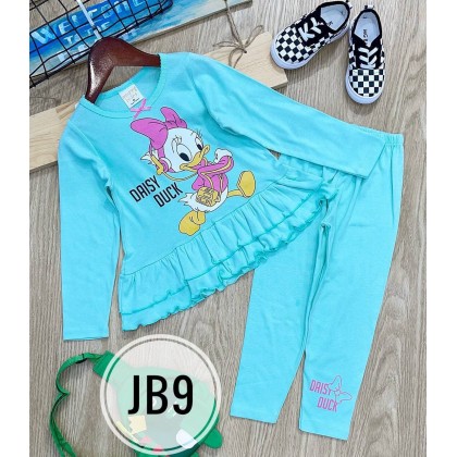 JUMPING BEANS LS GIRL DOLL PJS SZ 3-8Y-VN PART1 JB9-JB12