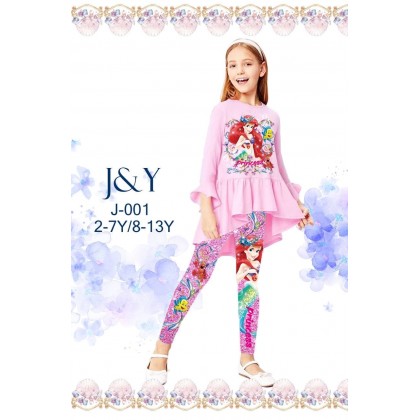 J001- J&Y PJS - SZ 2-7Y 8-13Y