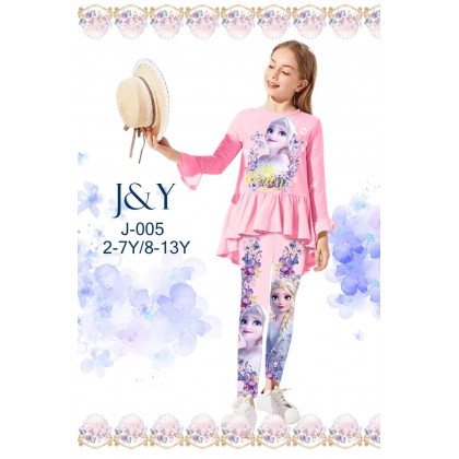 J005- J&Y PJS - SZ 2-7Y 8-13Y