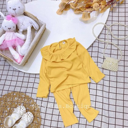 MINKY MOM GIRL PLAIN COLOUR PJS - SZ 1-7Y -VN MINKY MOM GIRL PLAIN COLOUR PJS - SZ 1-7Y -VN
