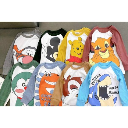 GYMKIDS LS BOY PJS - VN SZ 3-8Y GYMKIDS LS BOY PJS - VN SZ 3-8Y
