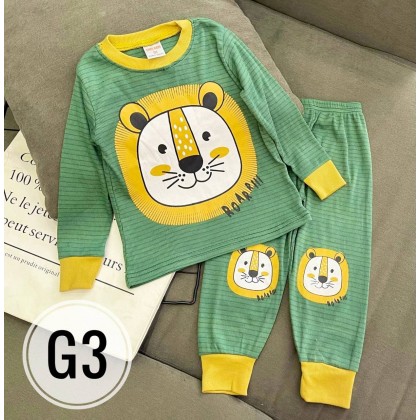 GYMKIDS LS BOY PJS - VN SZ 3-8Y 7 DESIGN PART1 GYMKIDS LS BOY PJS - VN SZ 3-8Y 7 DESIGN PART1