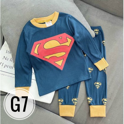 GYMKIDS LS BOY PJS - VN SZ 3-8Y 7 DESIGN PART1 GYMKIDS LS BOY PJS - VN SZ 3-8Y 7 DESIGN PART1
