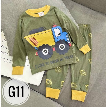 GYMKIDS LS BOY PJS - VN SZ 3-8Y 7 DESIGN PART2
