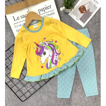 GYMKIDS LS DOLL GIRL PJS - VN SZ 10-16 PART 2 [UNICORN]