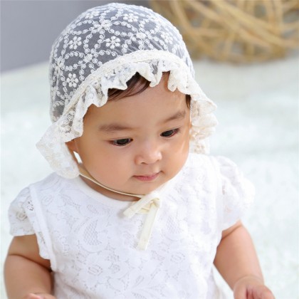 BABYHAT LACE - NEW BORN BABY BABYHAT LACE - NEW BORN BABY