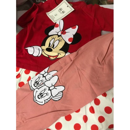 HM - 2PC SET MINNIE 2PC SET - SZ 1-7Y - VN HM - 2PC SET MINNIE 2PC SET - SZ 1-7Y - VN