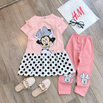 HM - 2PC SET MINNIE 2PC SET - SZ 1-7Y - VN HM - 2PC SET MINNIE 2PC SET - SZ 1-7Y - VN