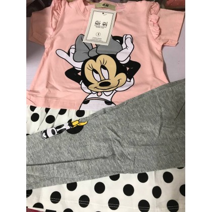 HM - 2PC SET MINNIE 2PC SET - SZ 1-7Y - VN HM - 2PC SET MINNIE 2PC SET - SZ 1-7Y - VN
