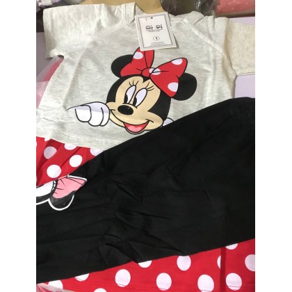 HM - 2PC SET MINNIE 2PC SET - SZ 1-7Y - VN HM - 2PC SET MINNIE 2PC SET - SZ 1-7Y - VN