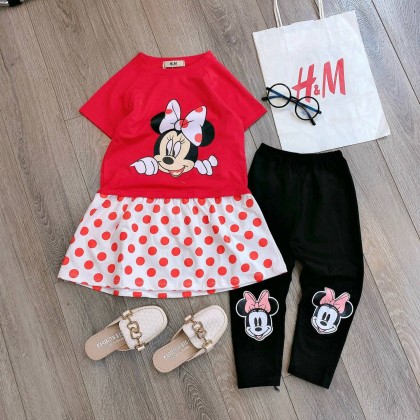 HM - 2PC SET MINNIE 2PC SET - SZ 1-7Y - VN HM - 2PC SET MINNIE 2PC SET - SZ 1-7Y - VN